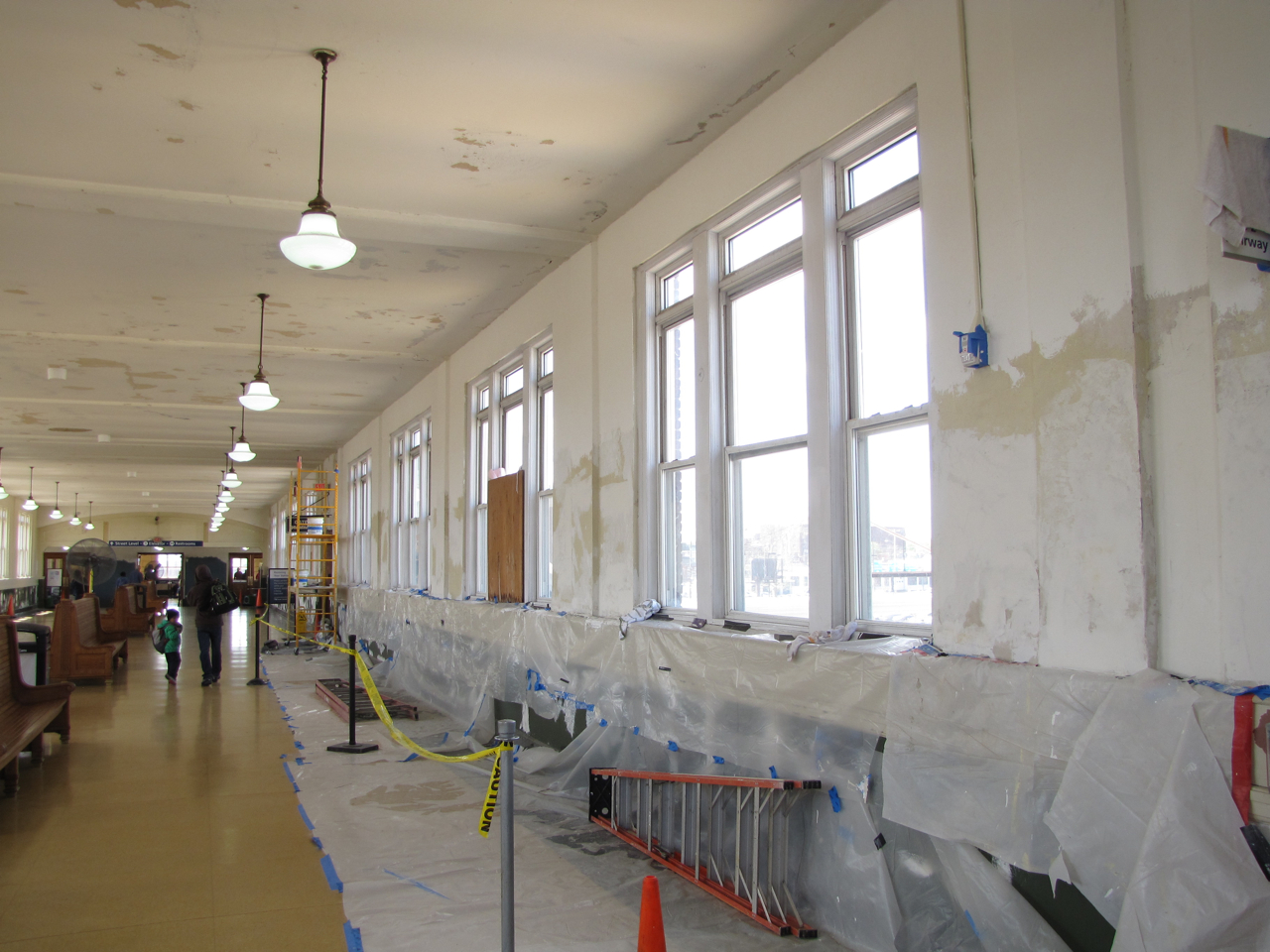 Amtrak station renovation